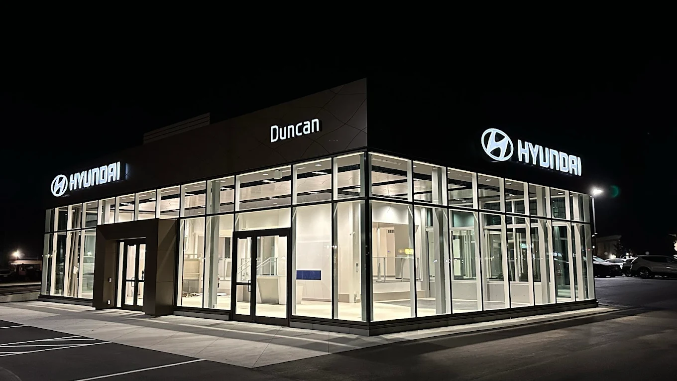Alarm and camera setup at Duncan Hyundai dealership